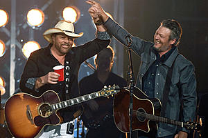 Blake Shelton Can’t Believe Toby Keith Is Gone: ‘Toughest Man...