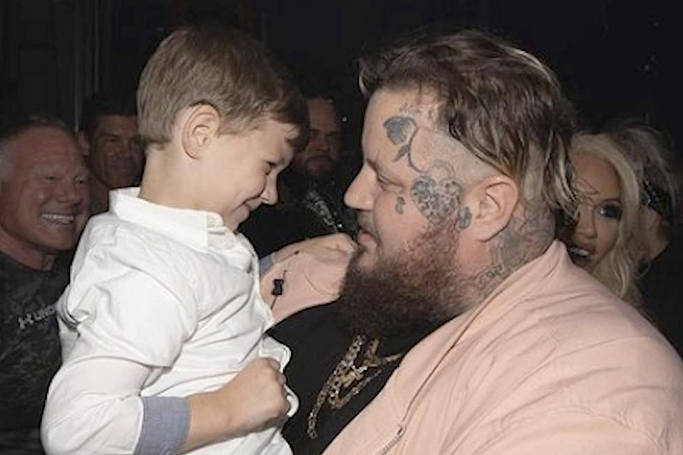 Picture of Jelly Roll with his son, Noah