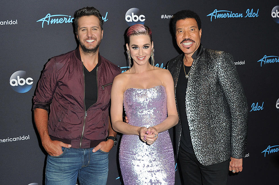 Picture of American Idol judges Luke Bryan, Katy Perry, Lionel Richie
