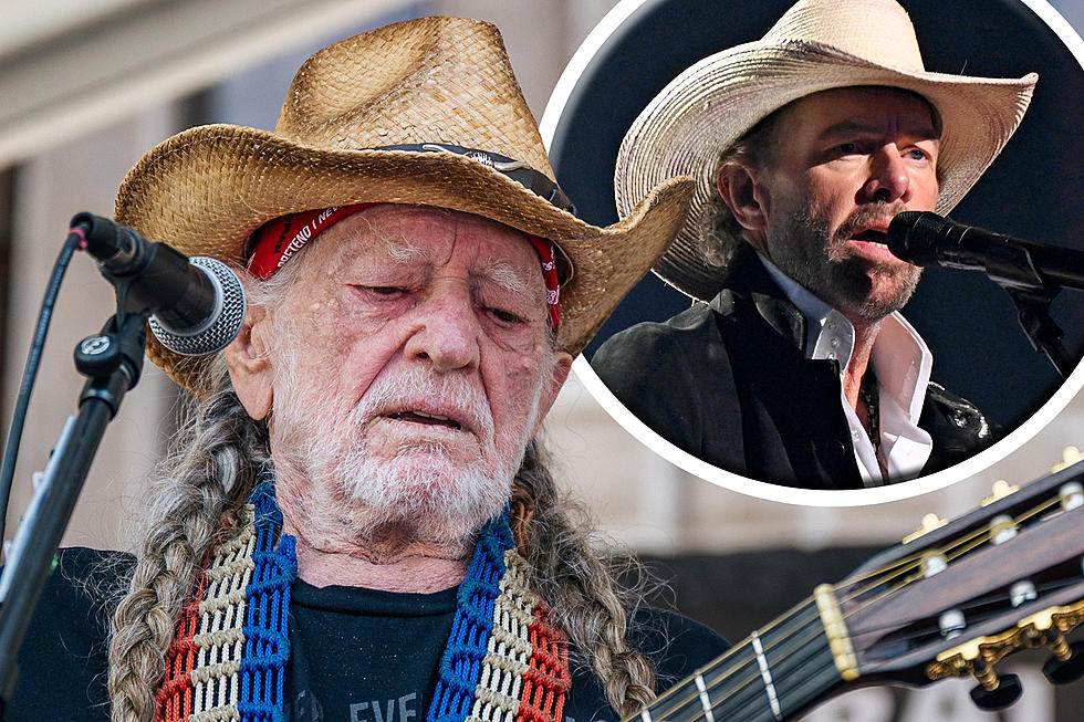 LISTEN: Willie Nelson Sings Toby Keith's Don't Let the Old Man In