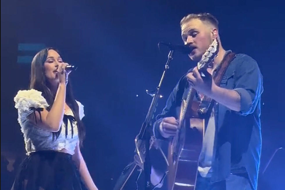 Kacey Musgraves Makes a Surprise Stop at Zach Bryan’s Opening Night Show [Watch]