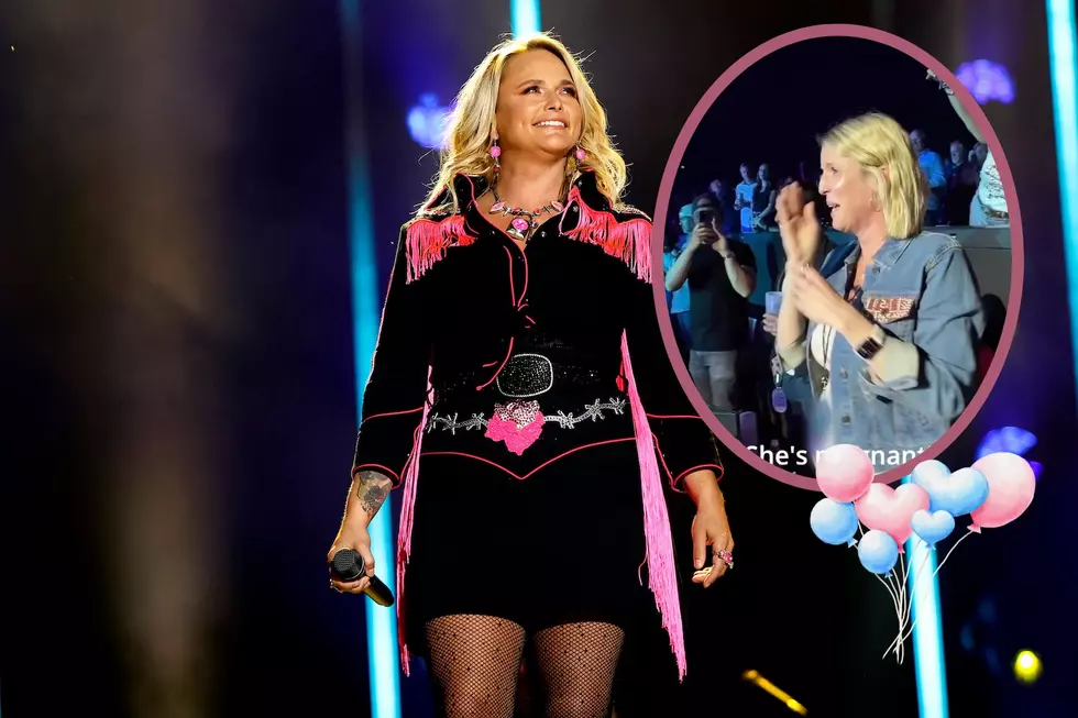 Miranda Lambert Throws a Gender Reveal Onstage in Vegas [Watch]