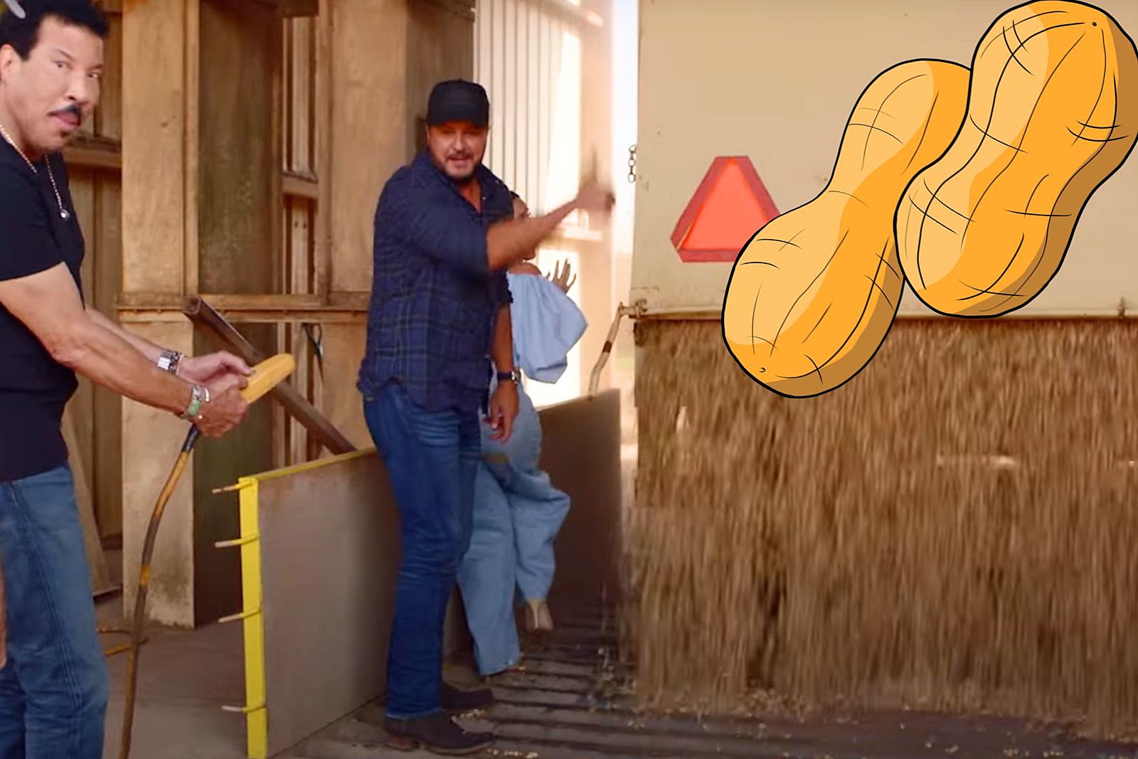 WATCH: Luke Bryan Shows ‘Idol’ Judges Around Dad’s Peanut Mill