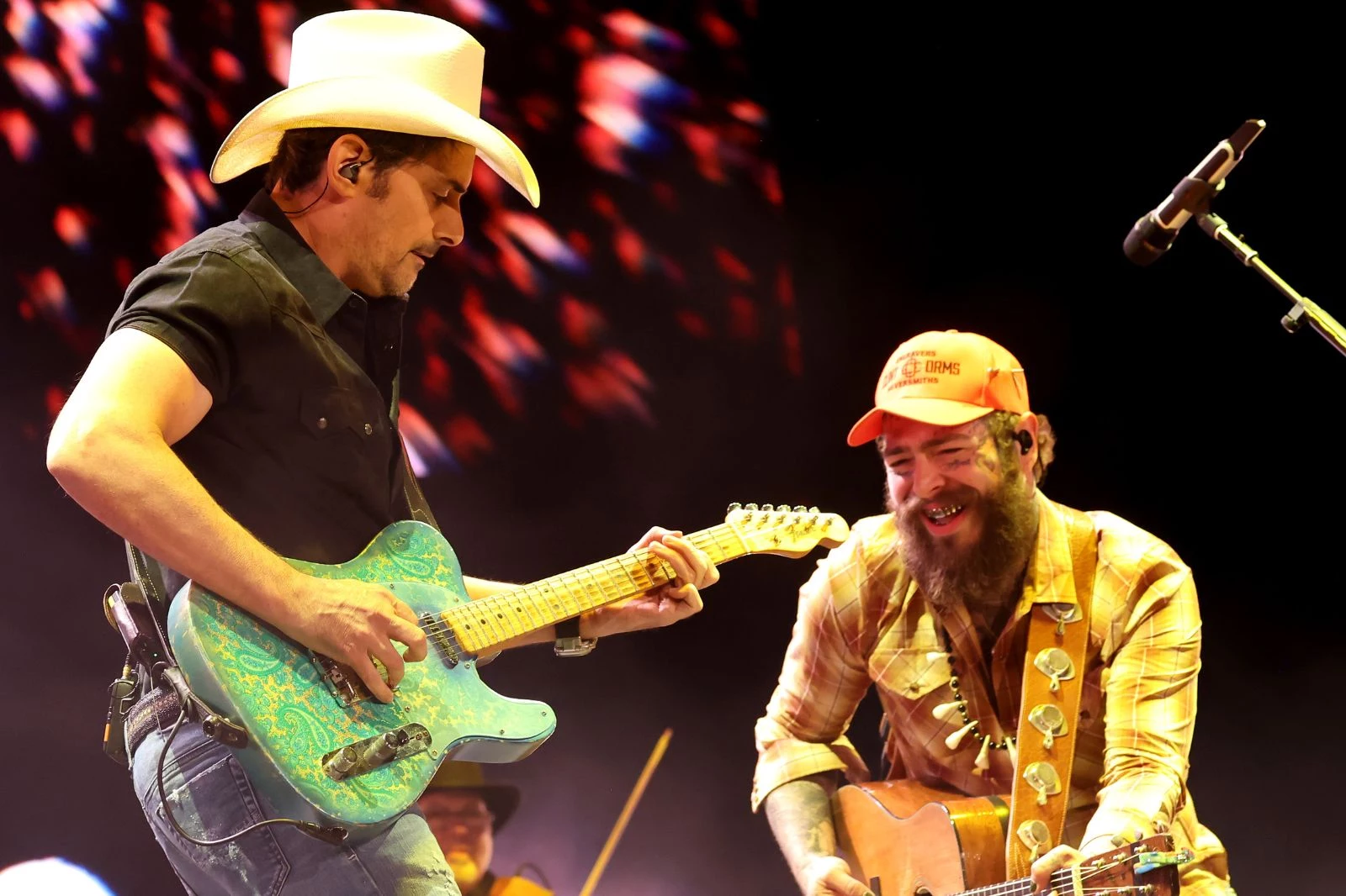 Brad Paisley Tears Up Stagecoach Stage With Post Malone [Watch]
