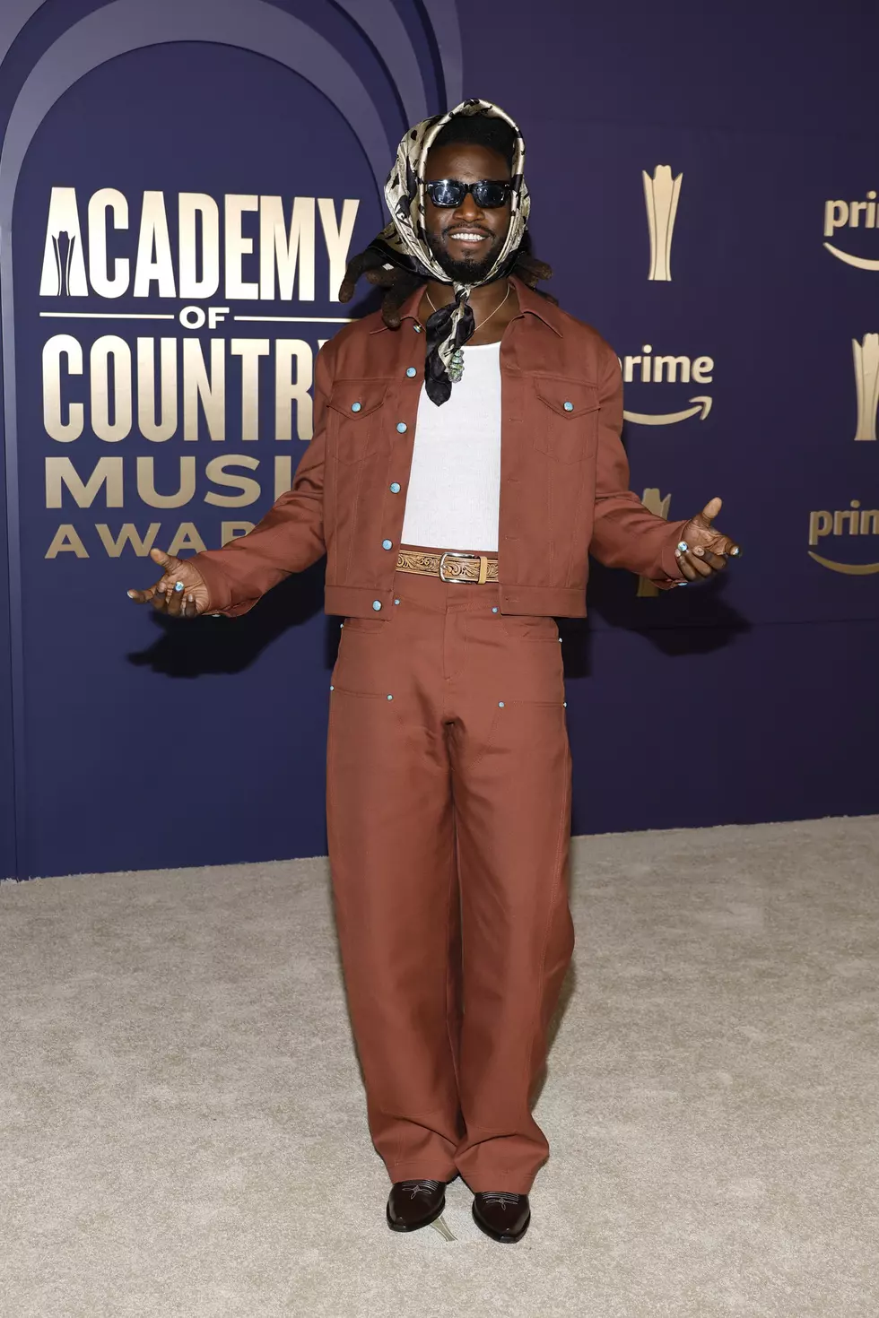 Picture of Shaboozey at the ACM Awards