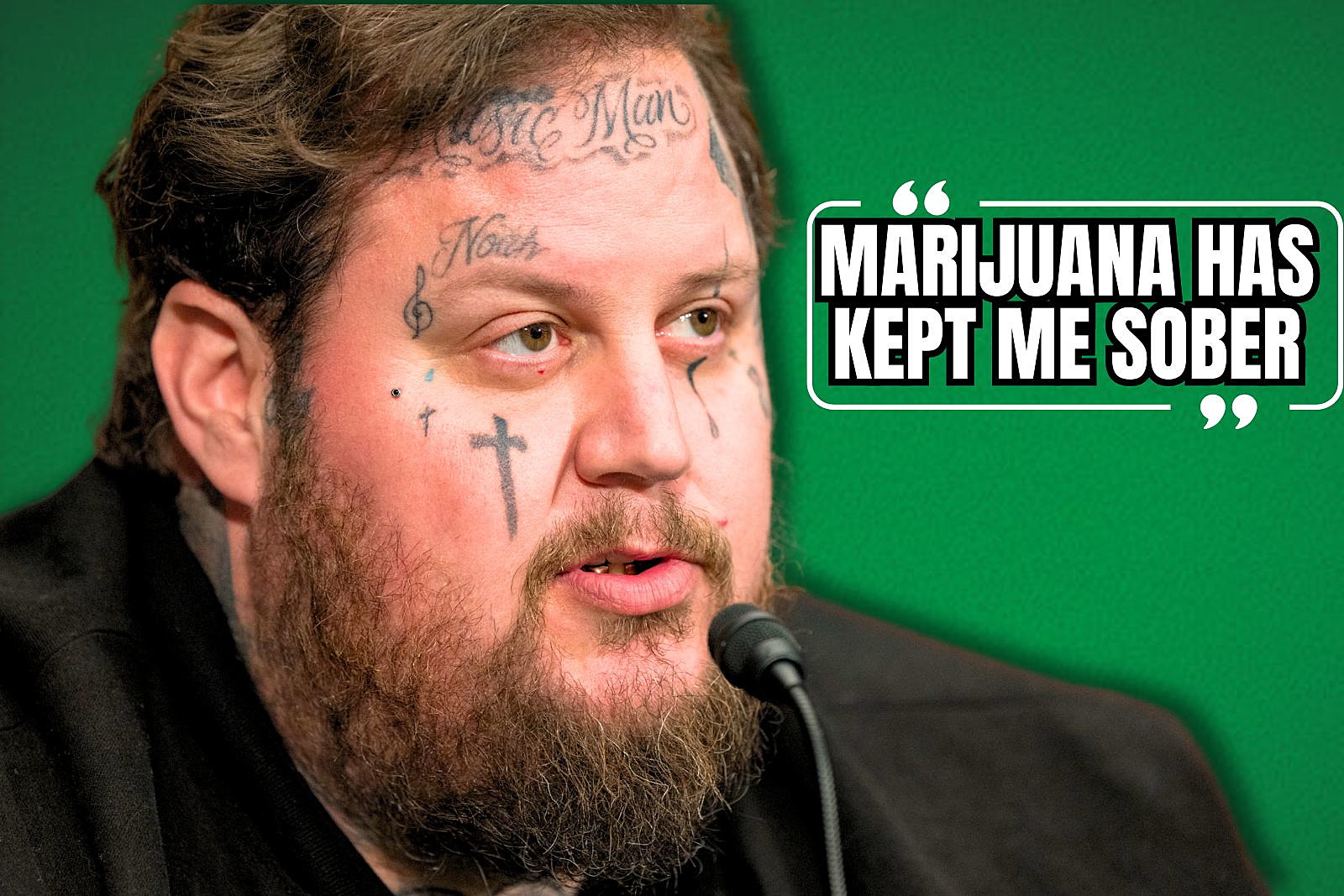 Jelly Roll Gets Candid About Drugs: ‘Marijuana Has Kept Me Sober’