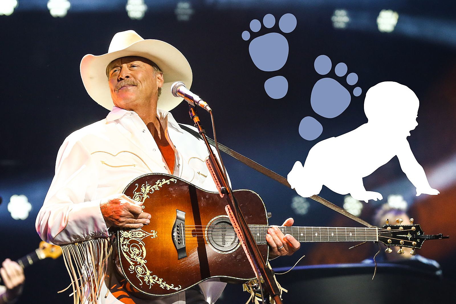 Alan Jackson’s Second Grandchild Arrives! [See Pictures]