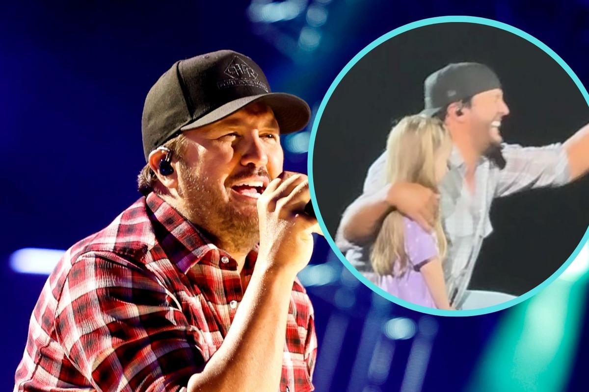 Luke Bryan Can’t Believe This Child Just Cursed on Stage