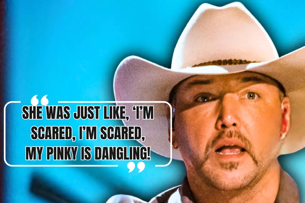 Jason Aldean Reacts to His Wife's Gruesome Finger Injury