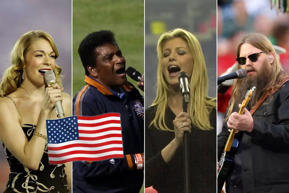 Country Artists Who Have Sung the National Anthem