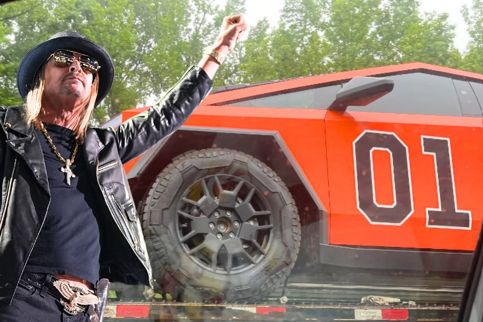 Look Inside Kid Rock’s General Lee Cybertruck [Watch]