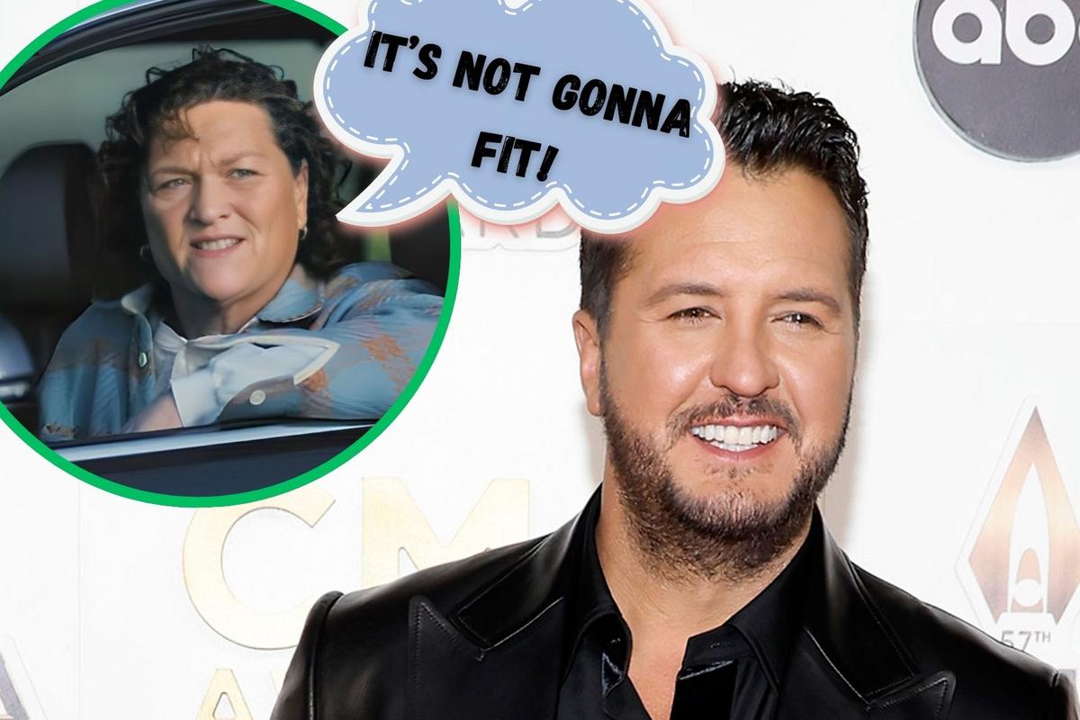 Luke Bryan Semi-Truck Gets Stuck Under Overpass