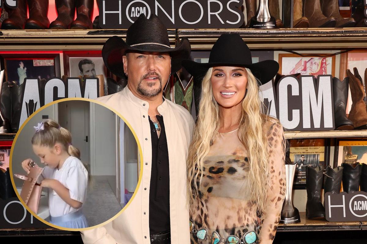 Jason Aldean's daughter has grown up in the new glamour video