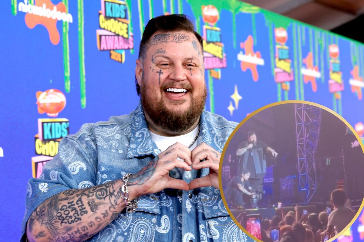 Jelly Roll Stops His Show to Find a Chair for a Cancer Survivor