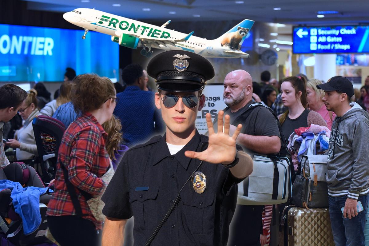 Frontier Flight Cancelled After Pilot Arrested Before Takeoff