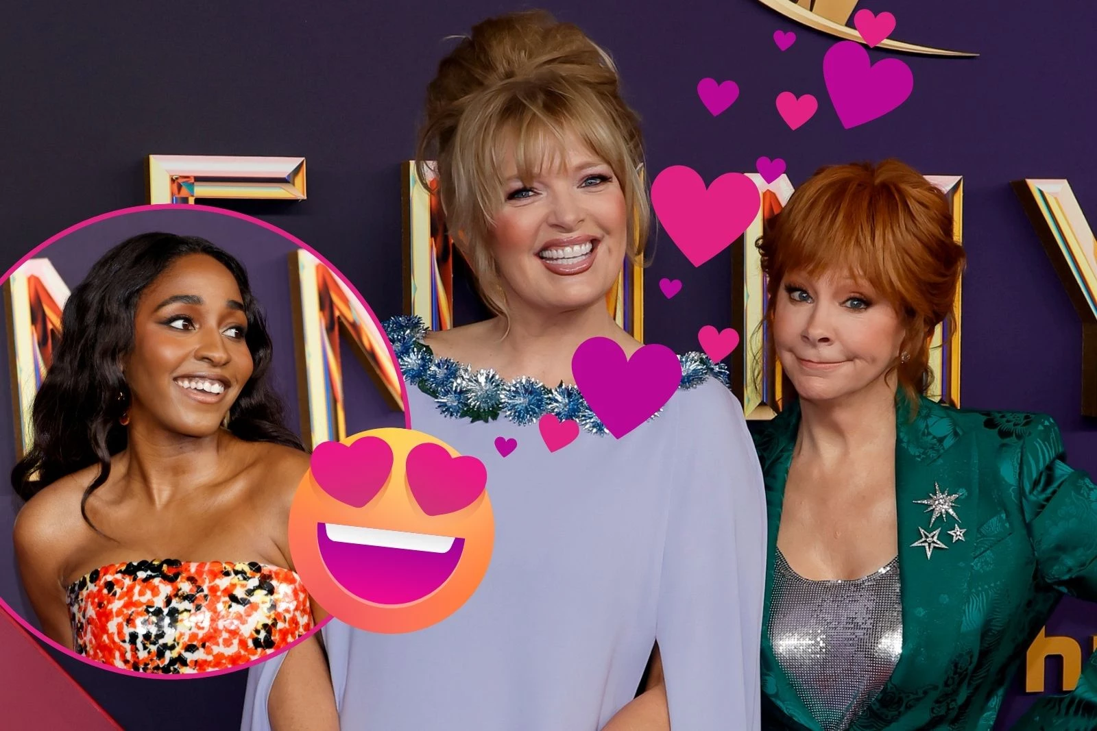 WATCH: Ayo Edebiri Fangirls Over Reba McEntire, Melissa Peterman