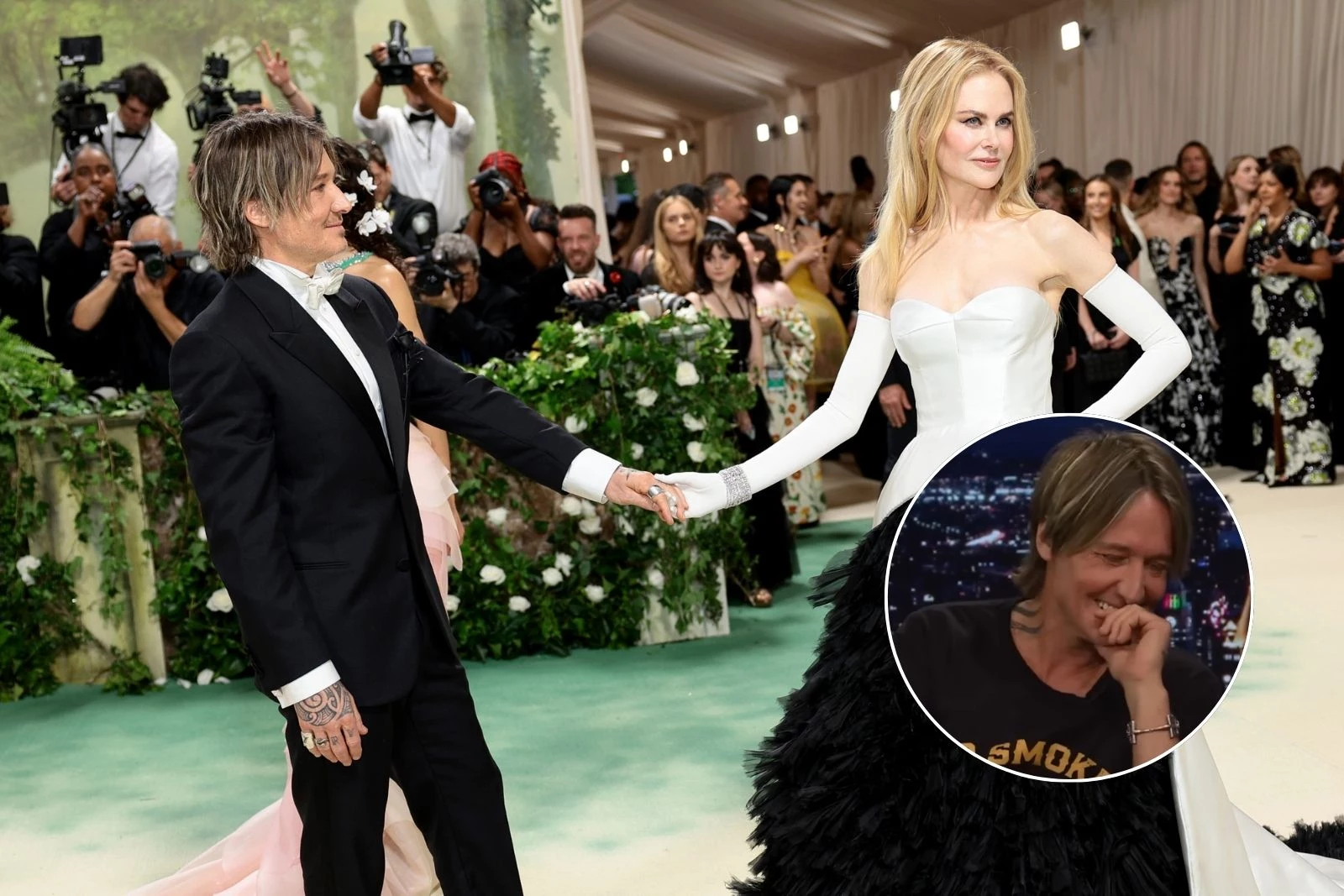Keith Urban Epically Pranked Nicole Kidman at the Met Gala