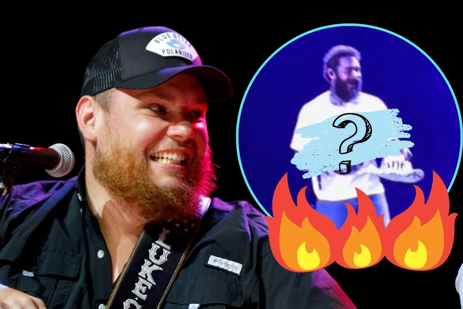 Luke Combs Roasts Post Malone’s ‘Bootleg’ Merchandise