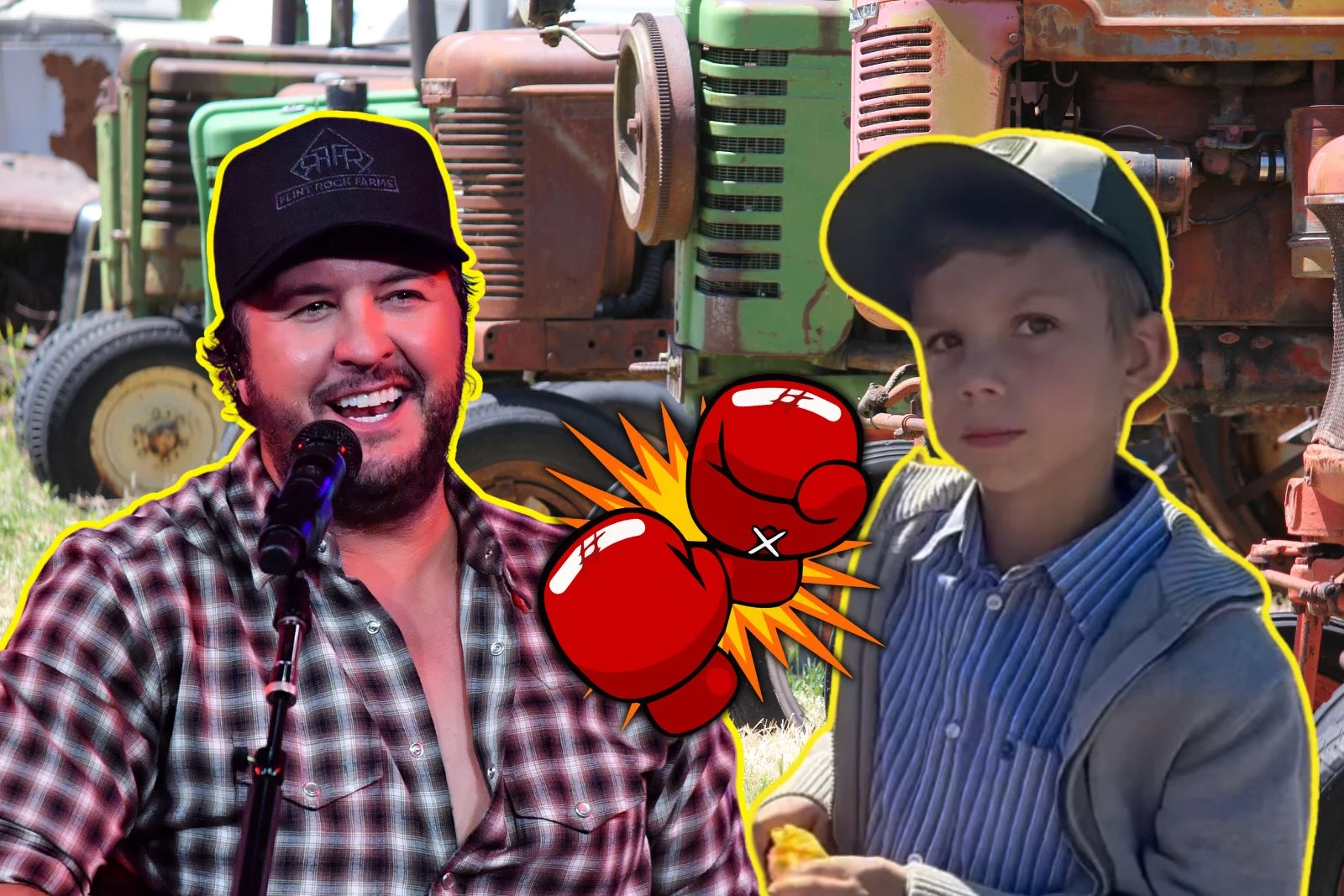 Luke Bryan Goes Toe-to-Toe Talking Tractors With 9-Yr-Old Farmer