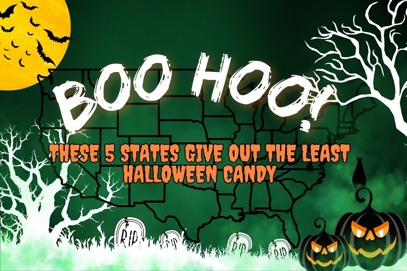 People in These 5 States Hand Out the Least Halloween Candy DRGNews
