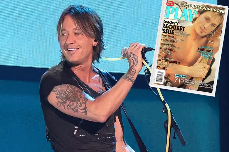Keith Urban Recalls His 'Playgirl' Moment: Luckily I Play Guitar