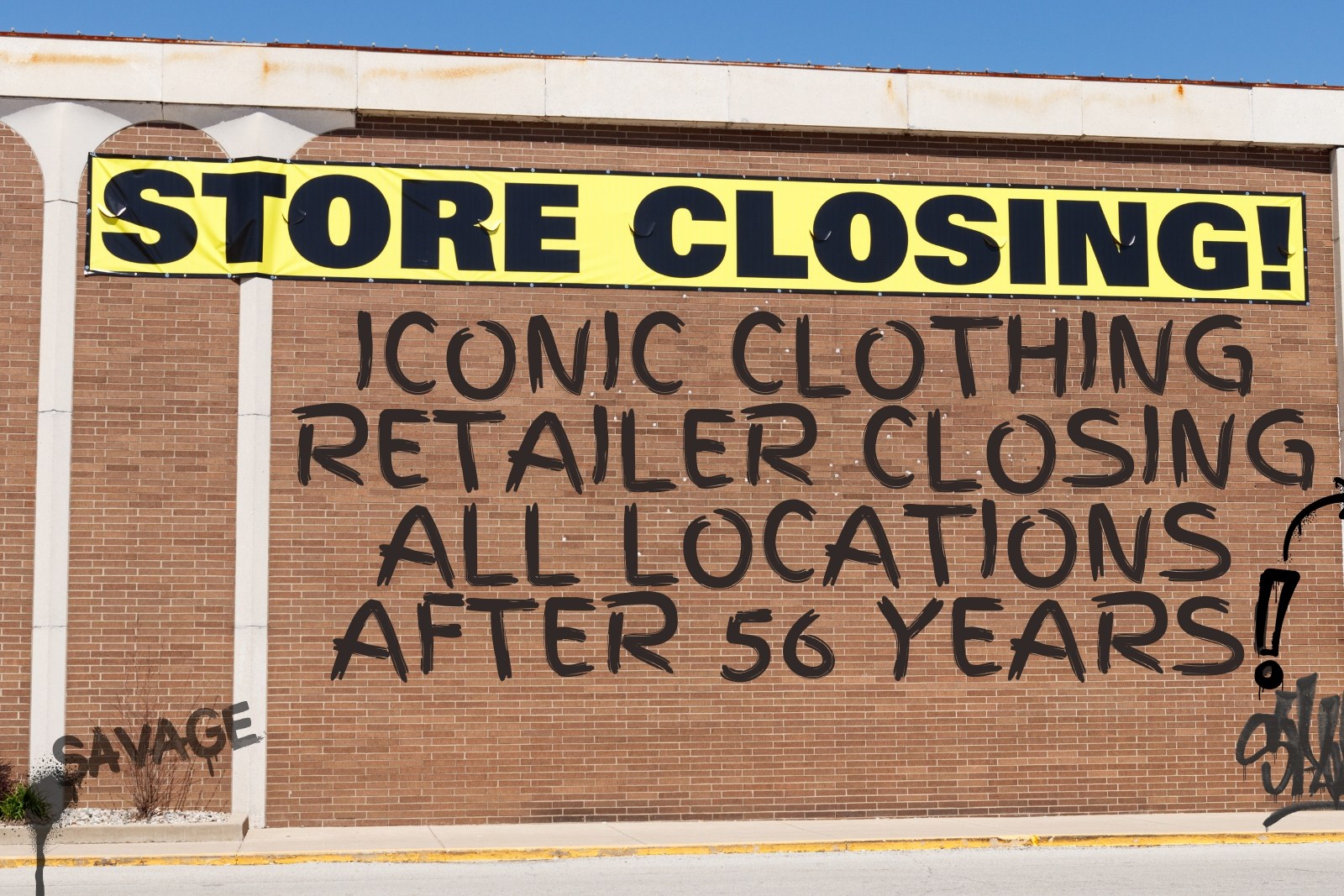 Iconic Clothing Retailer Filing for Bankruptcy + Closing Stores