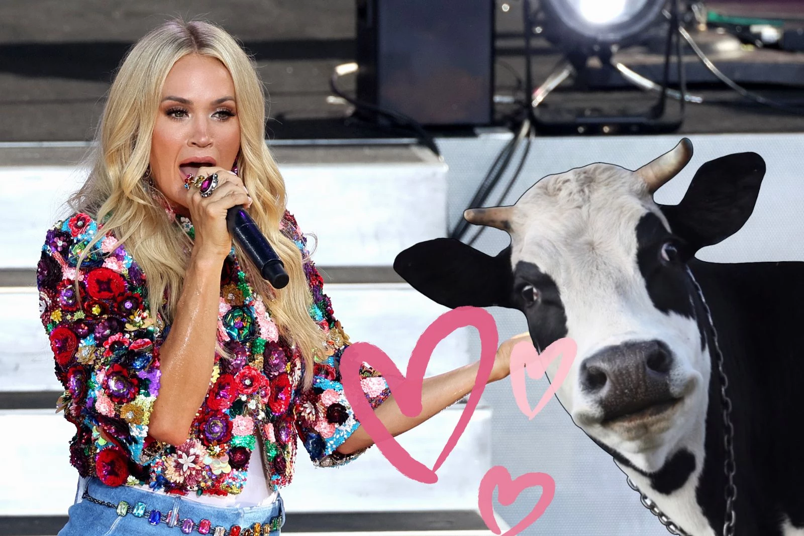 Carrie Underwood’s Kids Get in on the Farm Fun