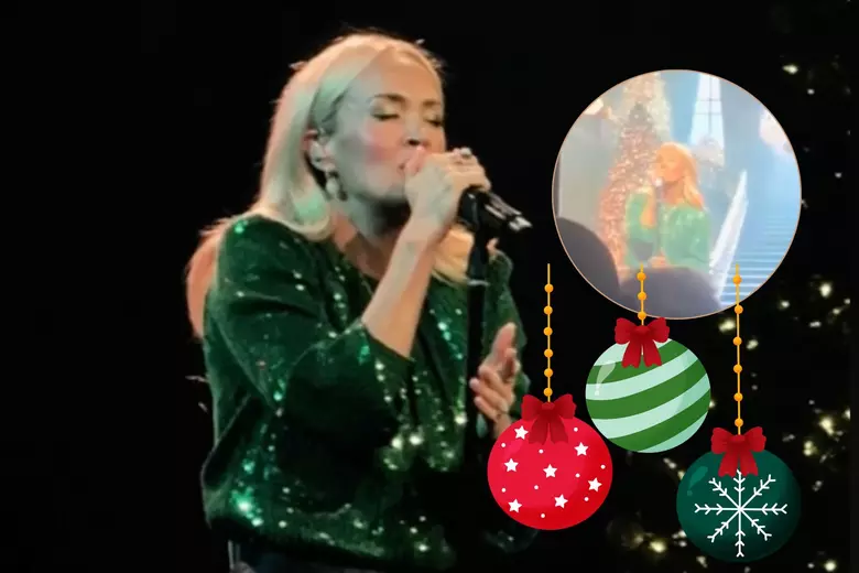 Carrie Underwood Sings Christmas Songs for a Nashville Church