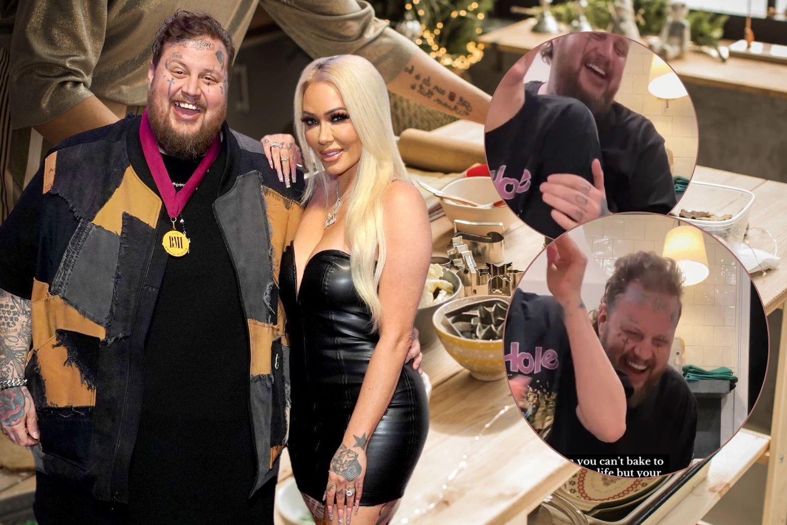 Jelly Roll Had the Best Reaction to His Wife’s ‘Terrible’ Baking