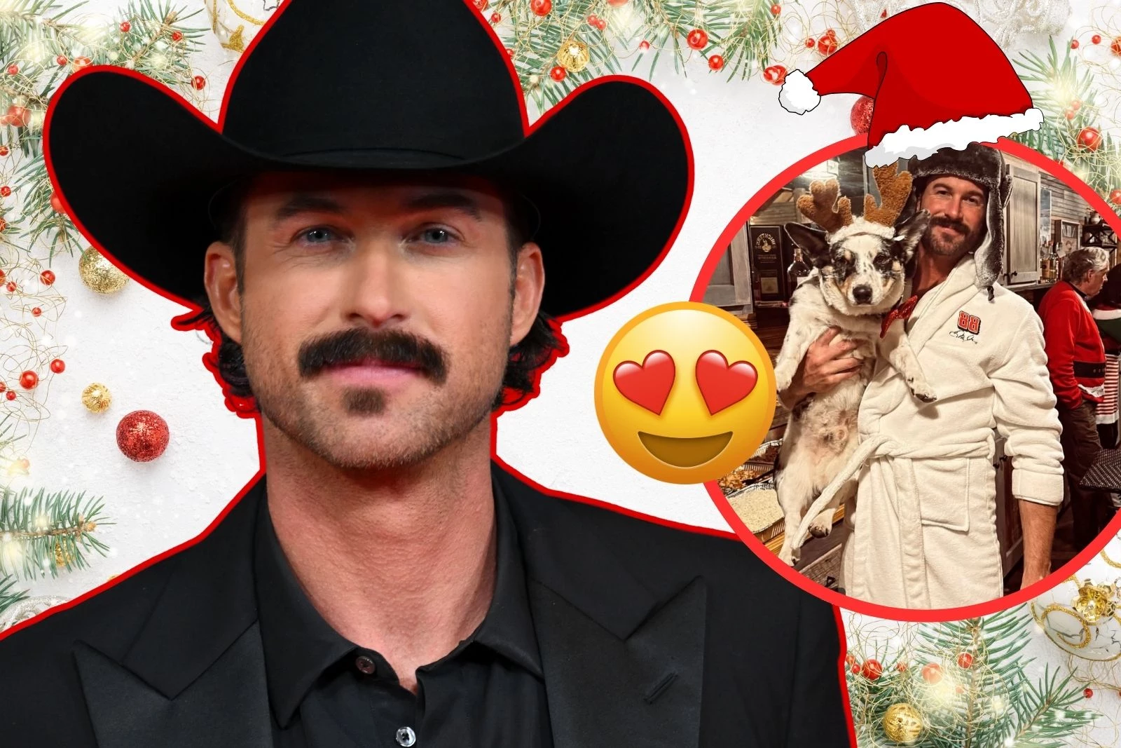 Riley Green’s Christmas Thirst Trap Will Make You Smile [Pics]