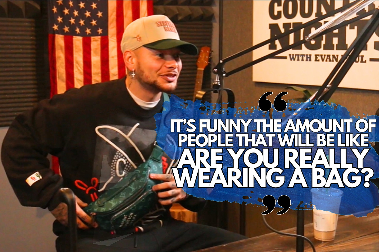 Kane Brown Defends His Latest Fashion Accessory: His Man Purse
