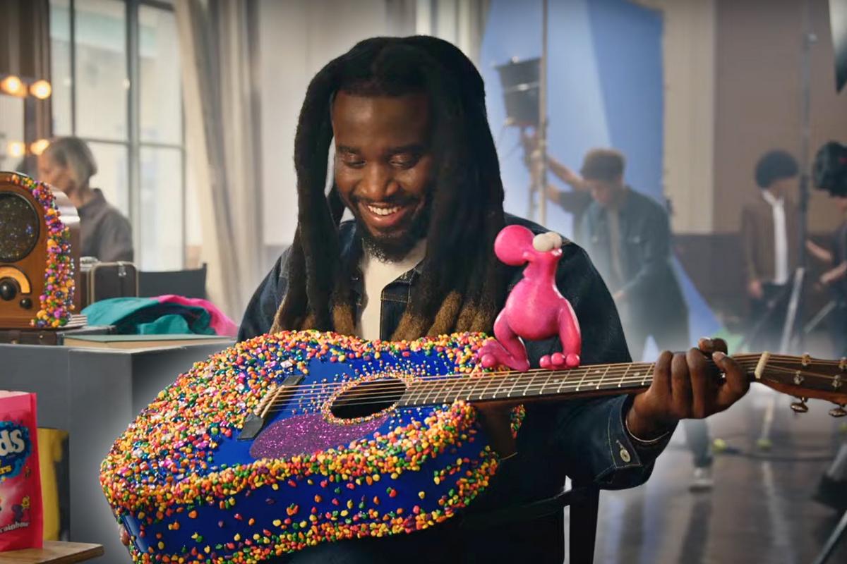 Shaboozey Starring in Super Bowl Commercial for Nerds