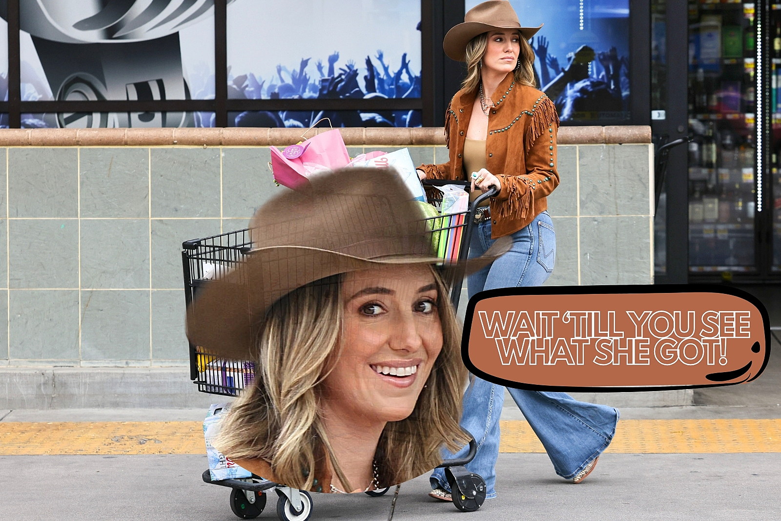 Lainey Wilson Spotted Shopping Before the Grammys