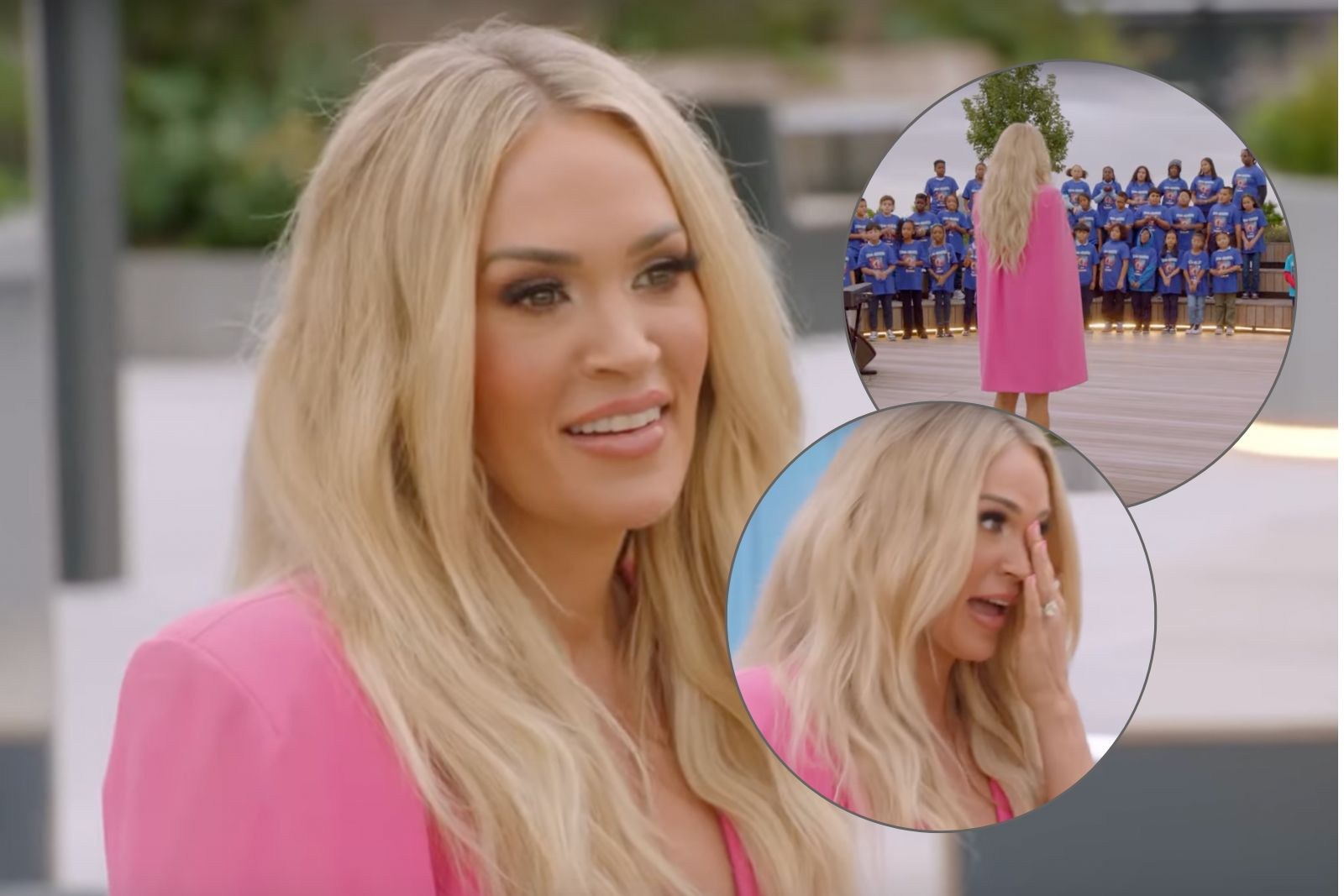 Carrie Underwood Wipes Away Tears During 'American Idol' Reunion