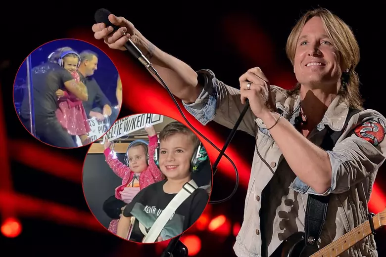 Keith Urban Makes Two Little Superfans' Dreams Come True