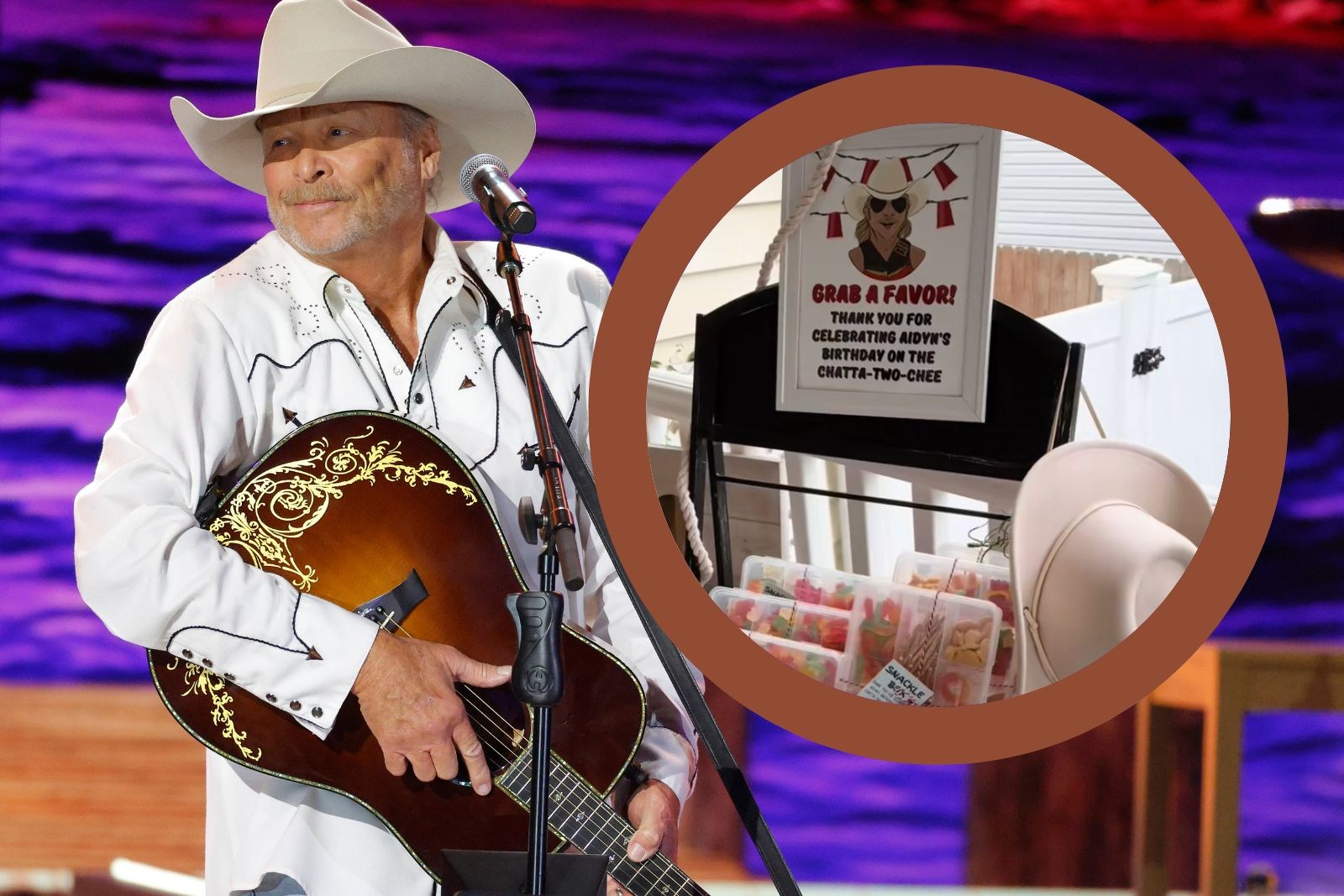 Alan Jackson Fan's 'Chatta-Two-Chee' Birthday Party Goes Viral