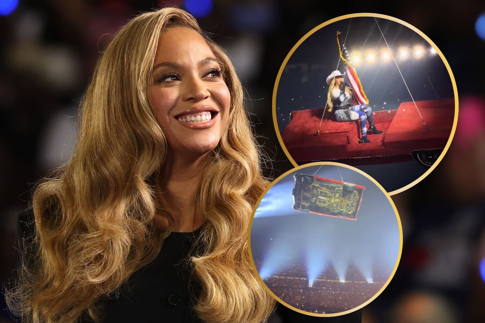 Beyoncé Stops Show After Her Flying Car Malfunctions Mid-Air
