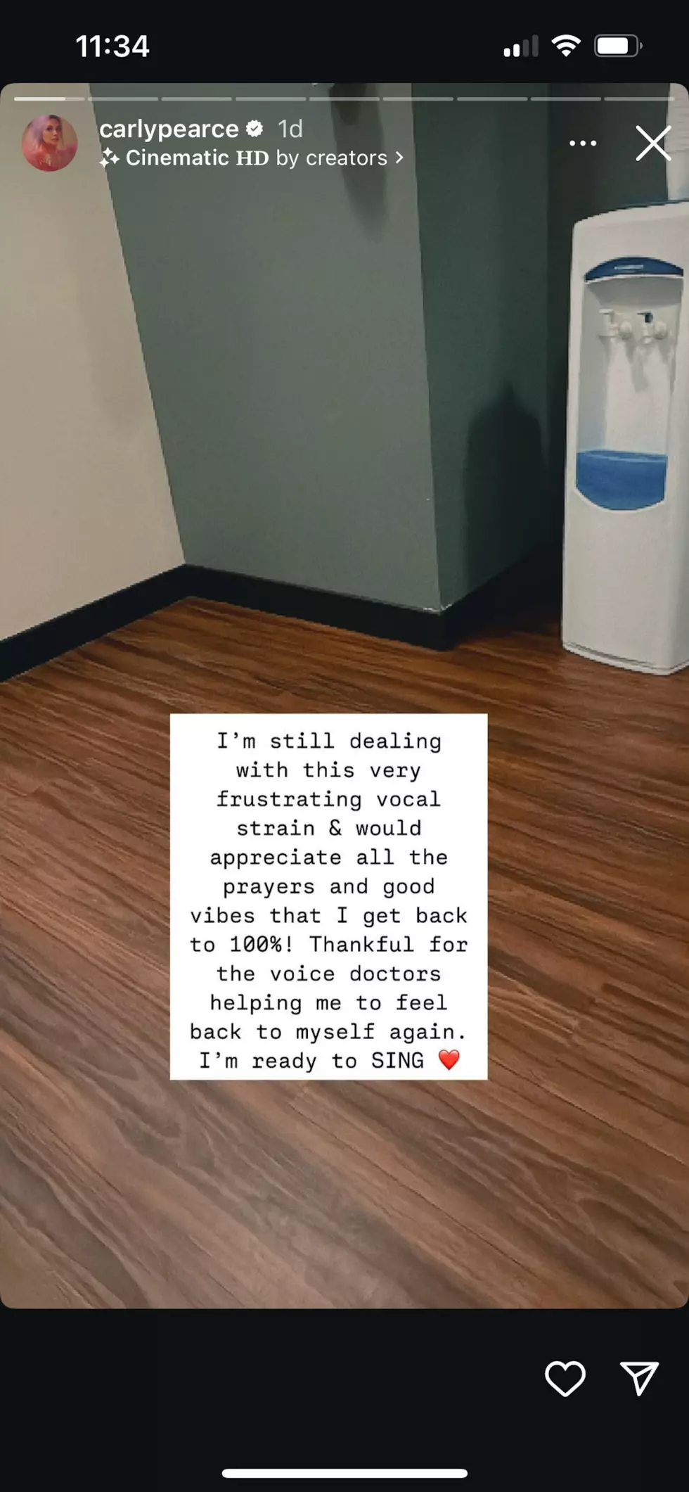 Carly Pearce Vocal Strain