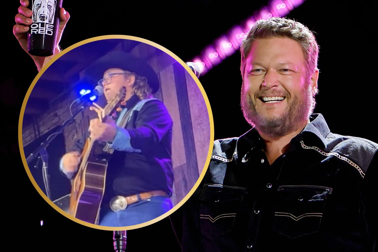 Blake Shelton Says Zuma Studies Music at Home Every Day