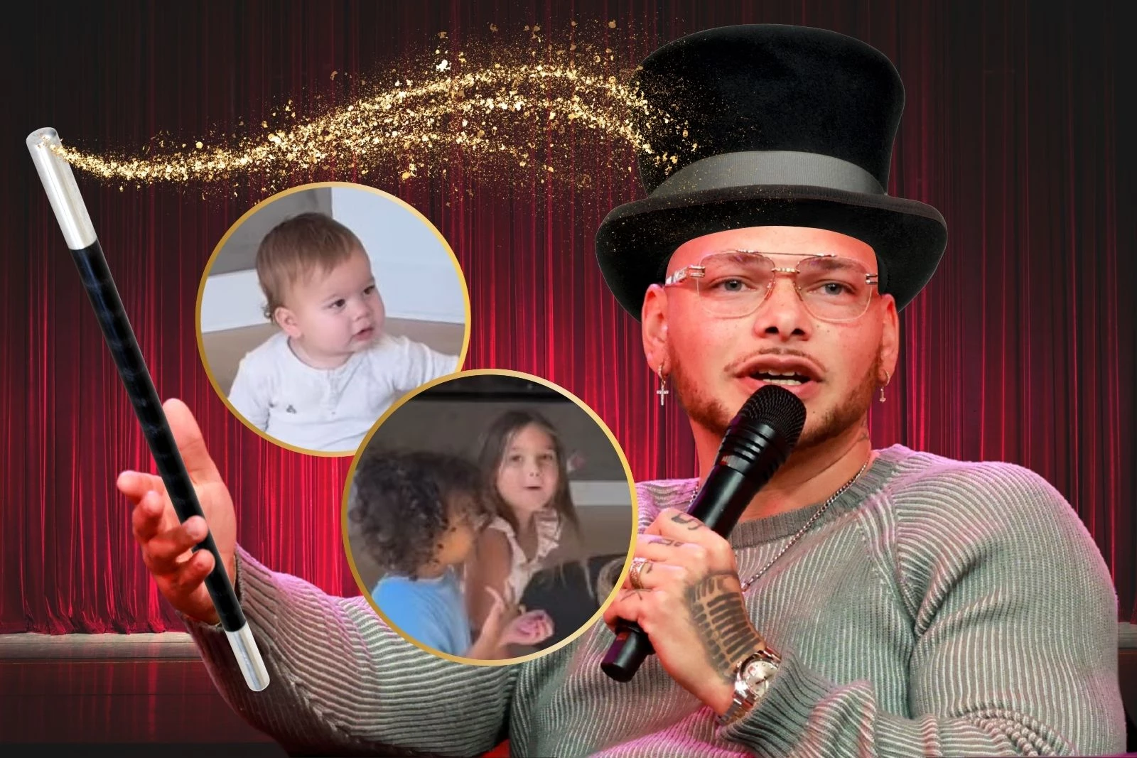 Kane Brown Stuns His Kids With Mind-Boggling Magic Trick