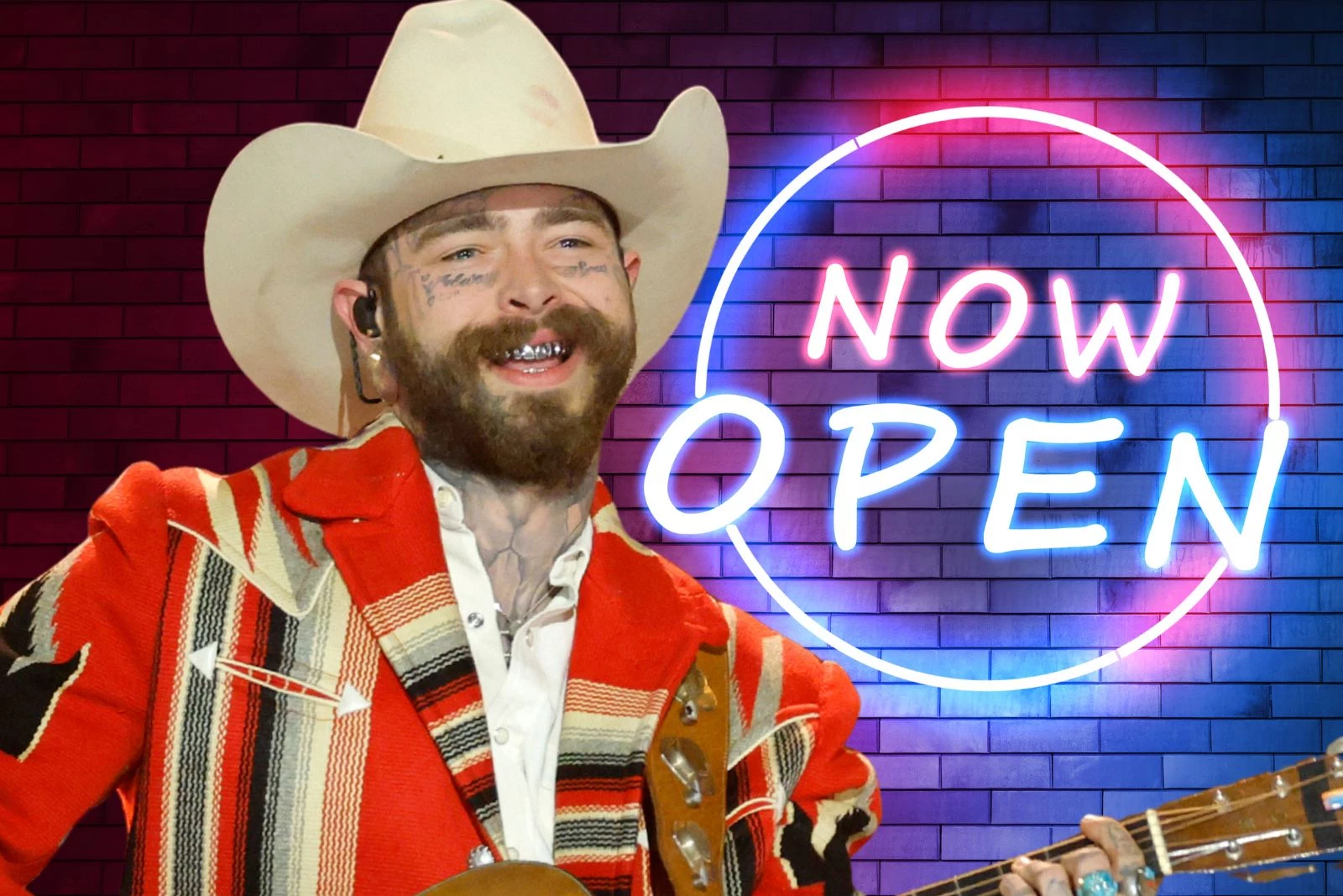 First Look! Post Malone’s Bar Posty’s Has the Perfect Centerpiece