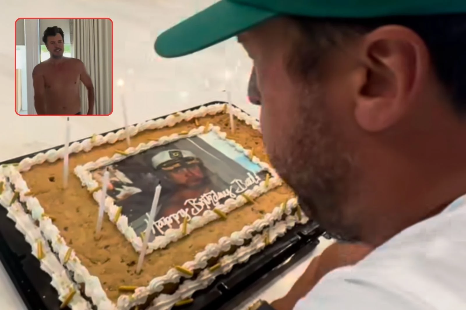 Luke Bryan’s 49th Birthday: Cake, Dancing + Candle Fail [Pic]