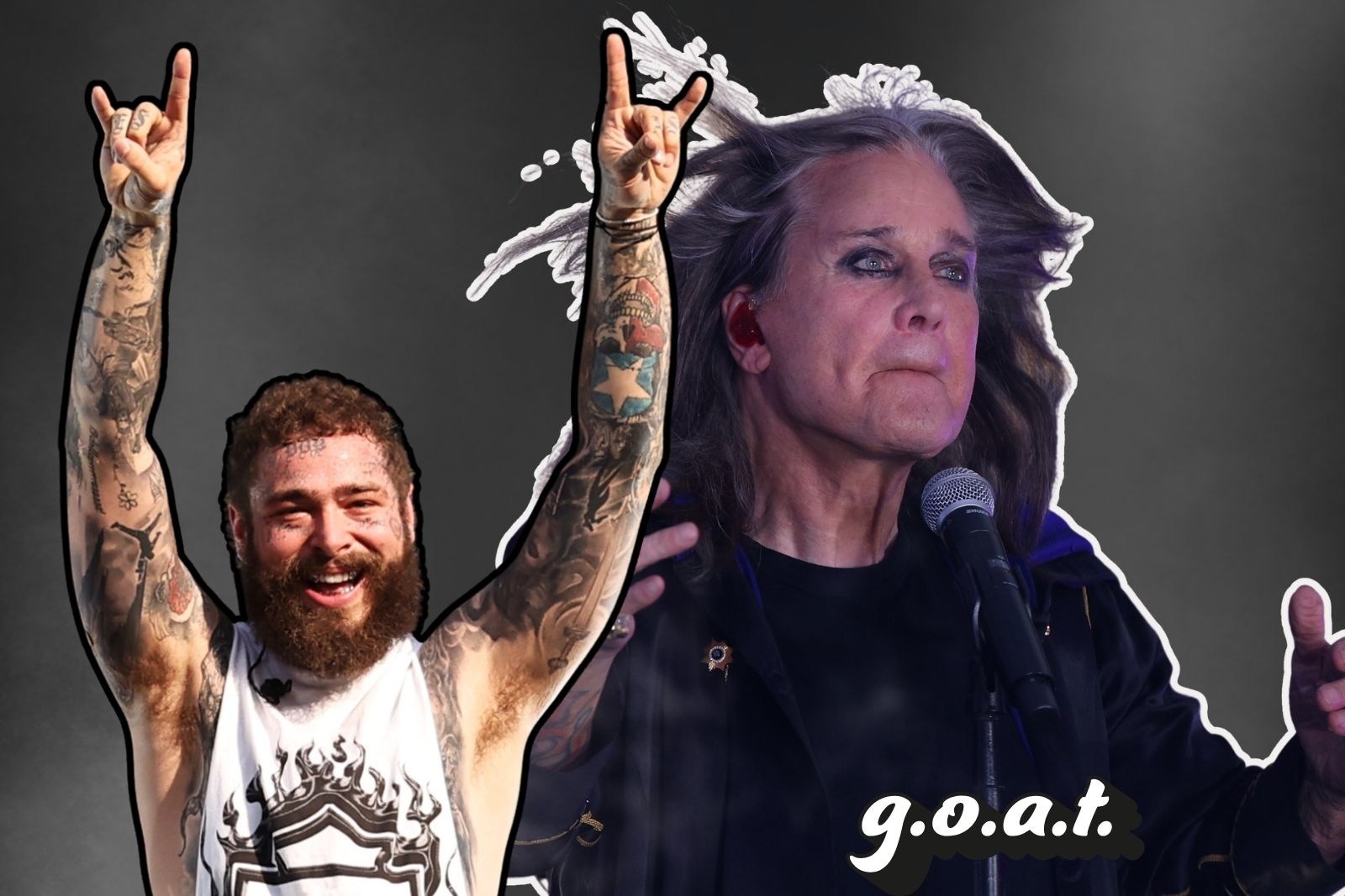 ozzy osbourne live post malone