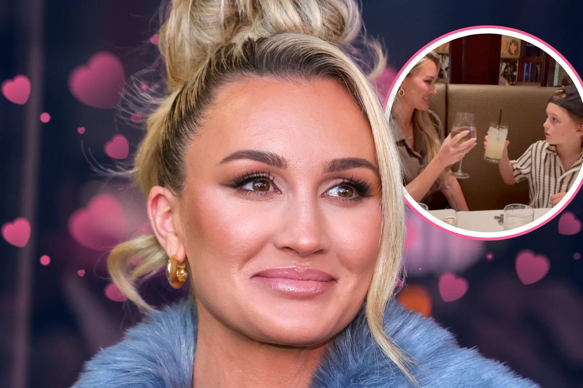 Brittany Aldean and Son Memphis Have a Sweet 'Mommy & Me' Night Out in Nashville