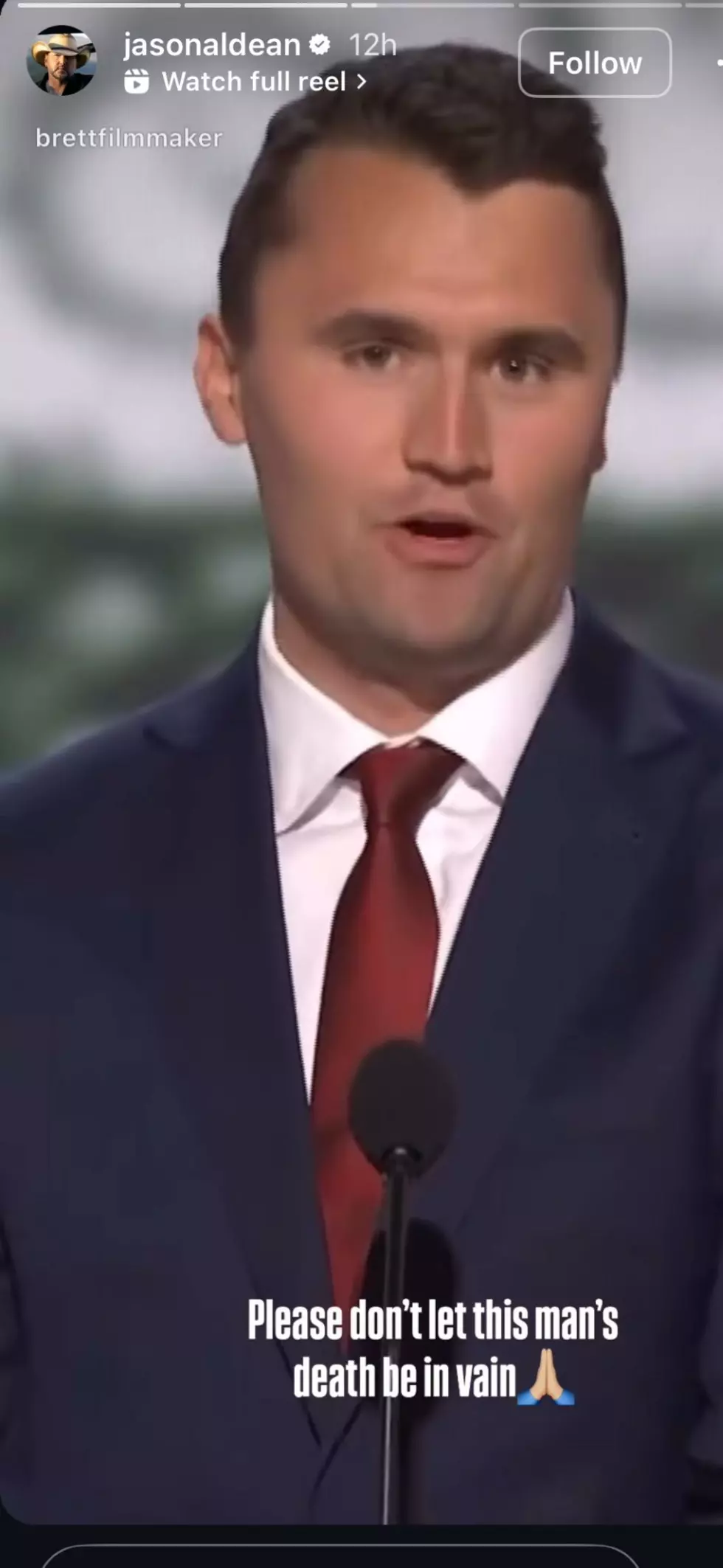 Jason Aldean Charlie Kirk Death