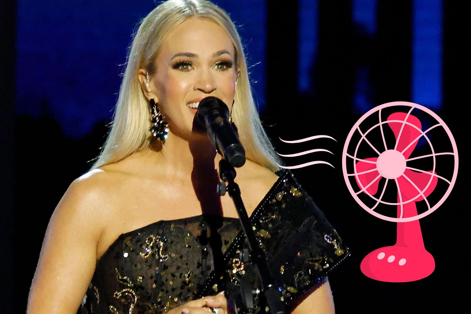 Carrie Underwood Reveals Her No. 1 Fan (Sort Of)