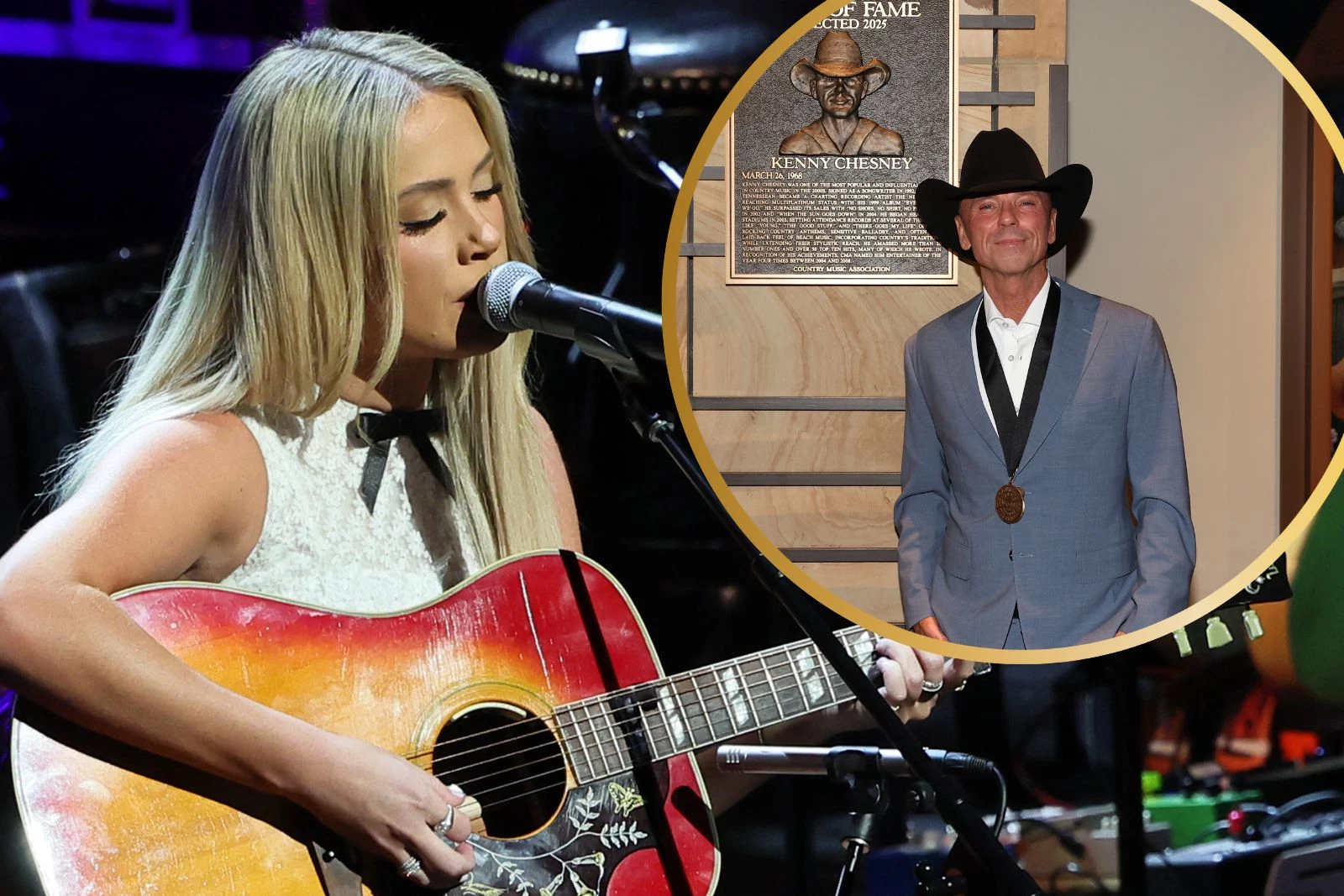 Watch Megan Moroney’s Hall of Fame Tribute to Kenny Chesney