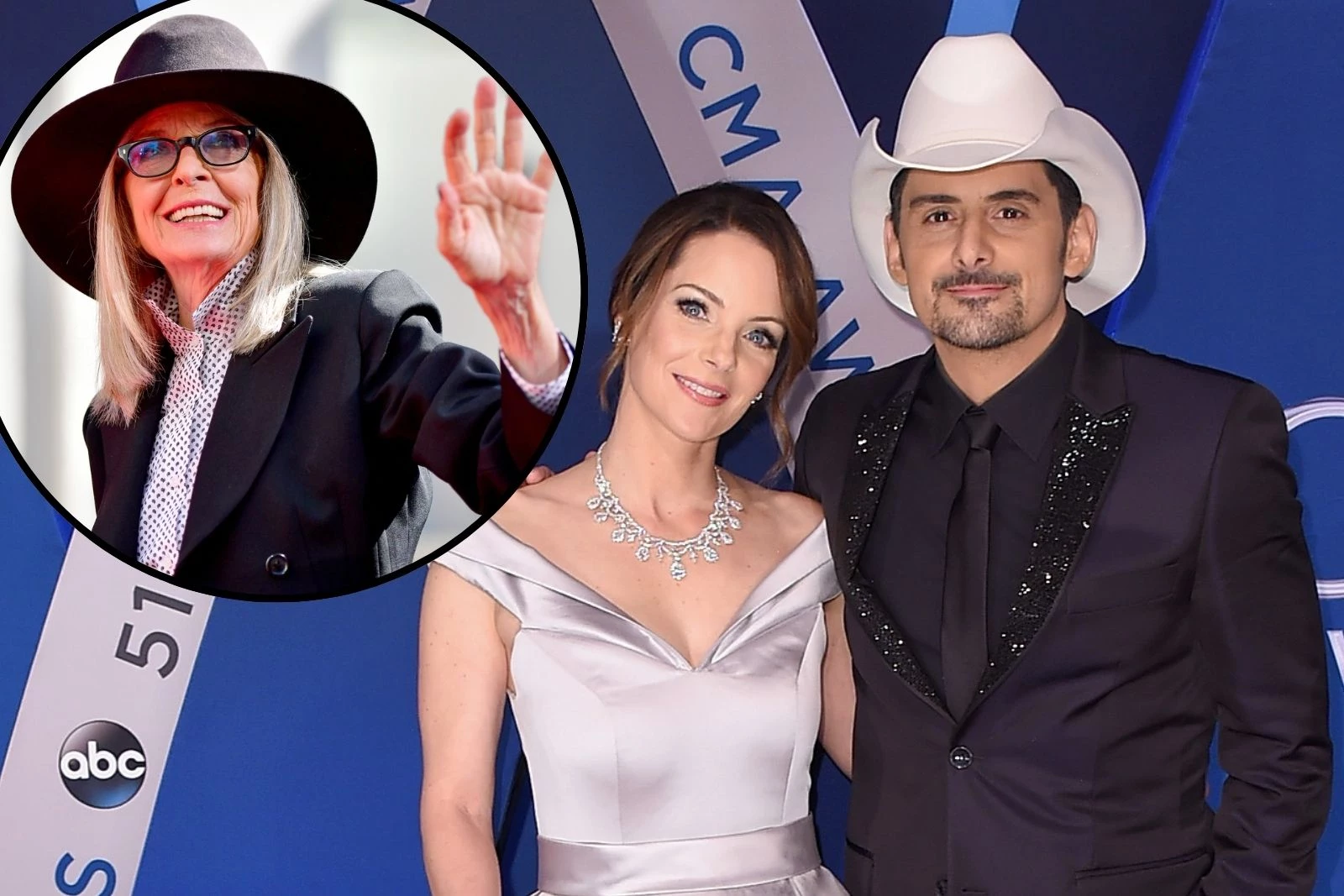 Brad Paisley: Kimberly + Diane Keaton Had an ‘Iconic’ Bond