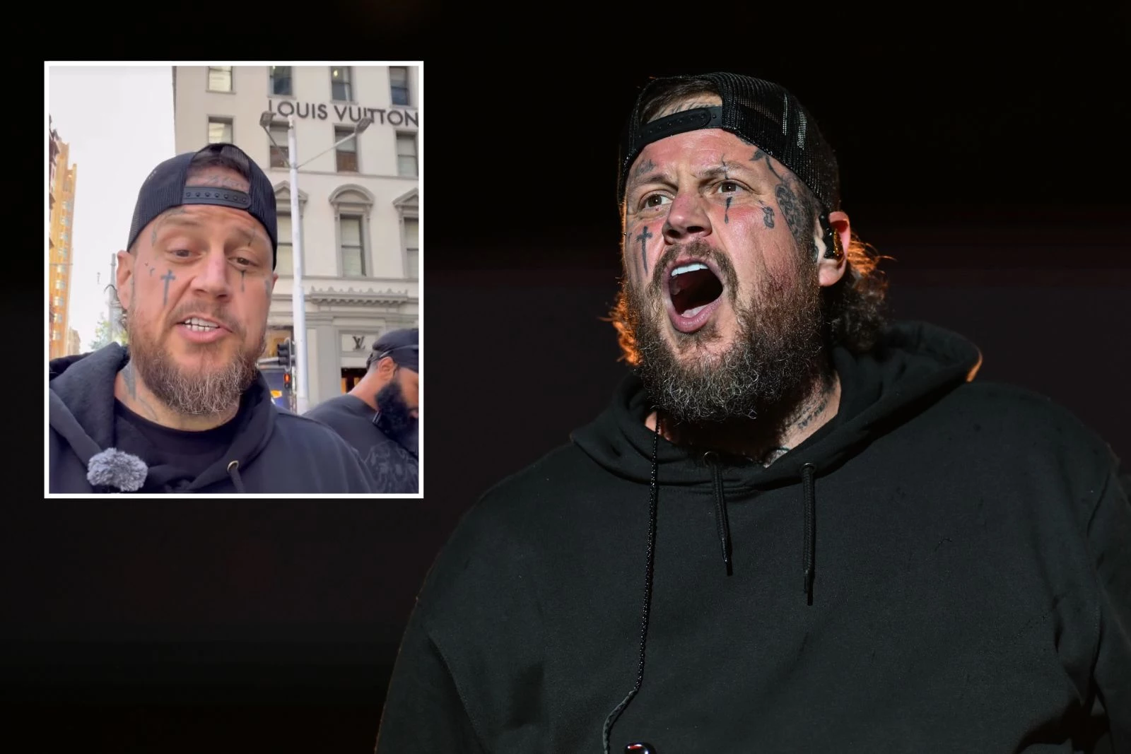 Jelly Roll Says He Was Profiled at Louis Vuitton in Sydney