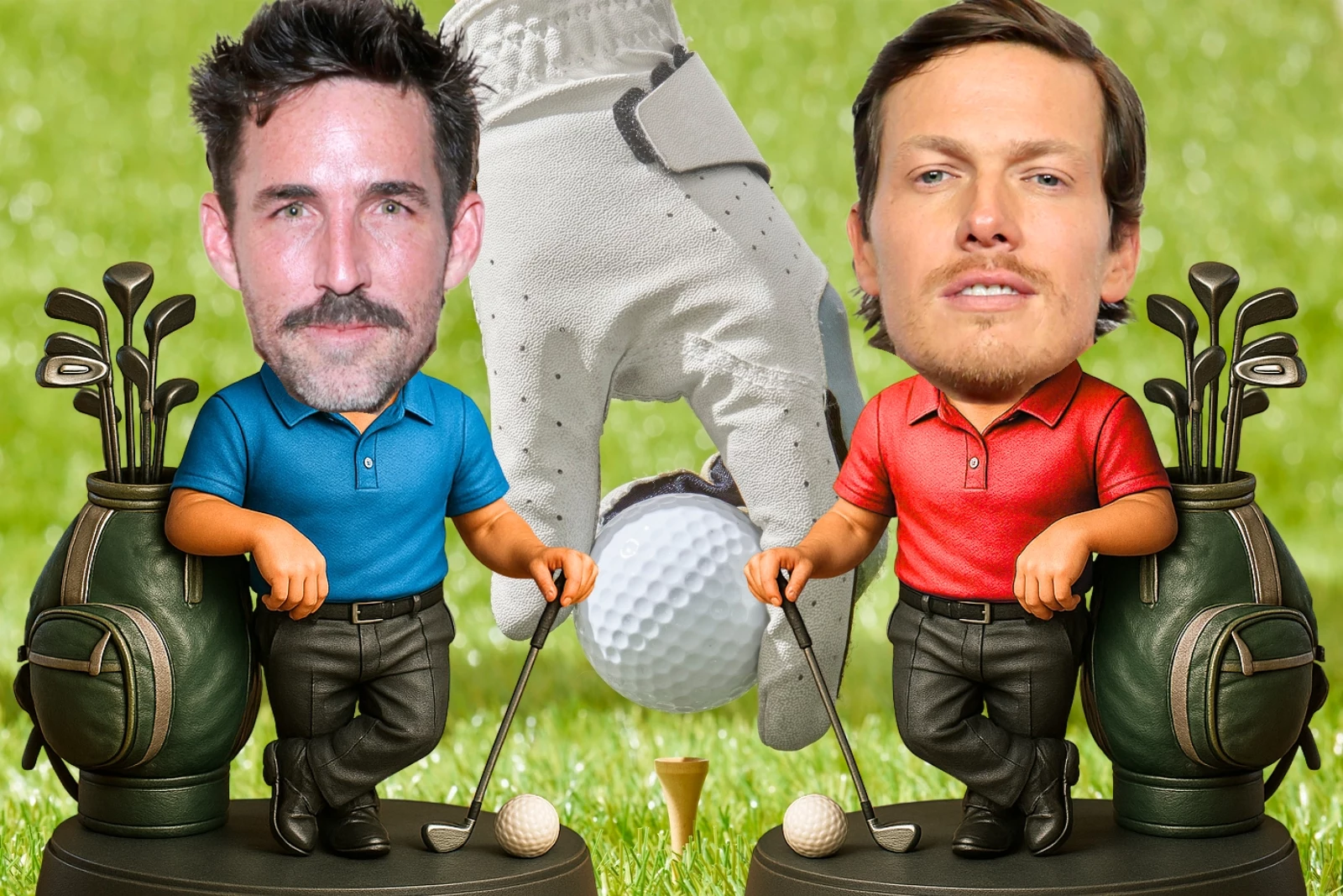 Jake Owen and George Birge Have a Golf Feud Going On